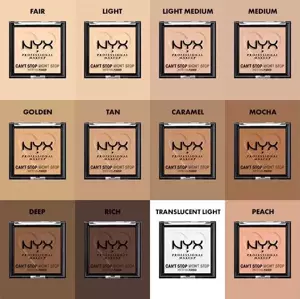 NYX PROFESSIONAL MAKEUP CAN'T STOP WON'T STOP MATTIFYING POWDER 04 MEDIUM 6G