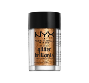 NYX PROFESSIONAL MAKEUP GLITTER BRILLANTS FACE AND BODY GLITTER 08 BROWN 2.5G