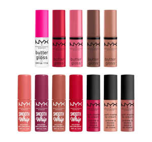 NYX Professional Makeup x Home Alone Mini Lip Gloss Set