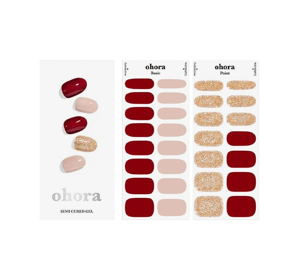 OHORA SEMI-CURED GEL STRIPS ROSEWOOD