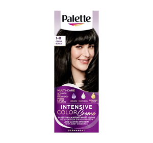 PALETTE INTENSIVE COLOR CREME PERMANENT HAIR COLOUR 1-0 BLACK