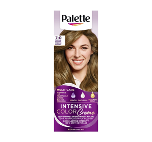 PALETTE INTENSIVE COLOR CREME PERMANENT HAIR COLOUR 7-0 MEDIUM BLONDE