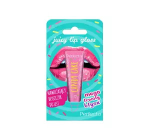 PERFECTA JUICY LIP GLOSS MOISTURIZING CANDY CAKE 10G