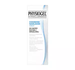 PHYSIOGEL HYPOALLERGENIC DAILY MOISTURE FACE CREAM FOR DRY AND SENSITIVE SKIN 75ML