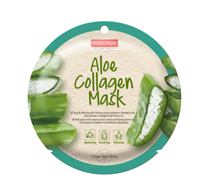 PUREDERM COLLAGEN SHEET MASK ALOE