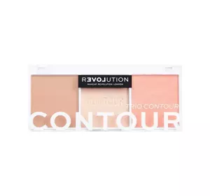 RELOVE TRIO CONTOUR FACE CONTOURING PALETTE SUGAR 3x2G