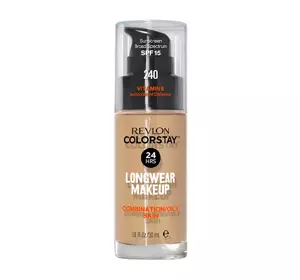 REVLON COLORSTAY FOUNDATION WITH VITAMIN E FOR OILY SKIN 240 MEDIUM BEIGE 30ML