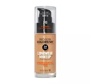 REVLON COLORSTAY FOUNDATION WITH VITAMIN E FOR OILY SKIN 310 WARM GOLDEN 30ML