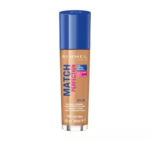 RIMMEL FOUNDATION MATCH PERFECTION NO. 102 NEW VERSION