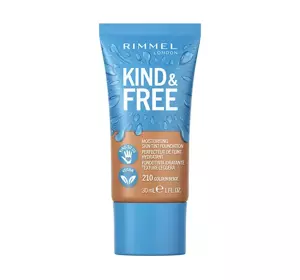 RIMMEL KIND & FREE FACE FOUNDATION 210 GOLDEN BEIGE 30ML