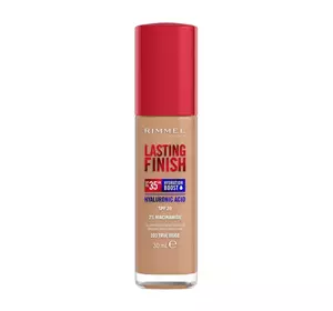 RIMMEL LASTING FINISH 35HR FACE FOUNDATION 203 TRUE BEIGE 30ML