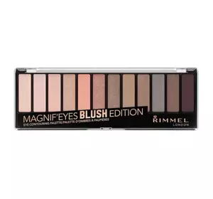 RIMMEL MAGNIFEYES EYESHADOW PALETTE 002 BLUSH EDITION 14,16G