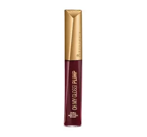 RIMMEL OH MY GLOSS PLUMP LIP GLOSS 841 BITTERWEET PLUM 6,5 ML