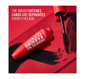 RIMMEL SCANDALEYES VOLUME ON DEMAND MASCARA 001 BLACK 12ML