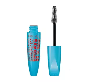 RIMMEL SCANDALEYES VOLUME ON DEMAND WATERPROOF MASCARA 001 BLACK 12ML