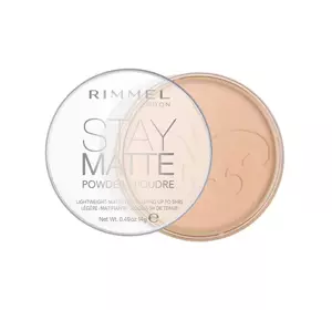 RIMMEL STAY MATTE MATTIFYING POWDER SILKY BEIGE 005