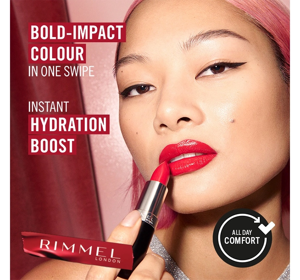 Rimmel Lasting Finish Satin Lipstick 280 Mauve Quartz 4g