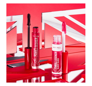 Rimmel Thrill Seeker Lip Gloss with Applicator  550 Orange Sorbet 10ml