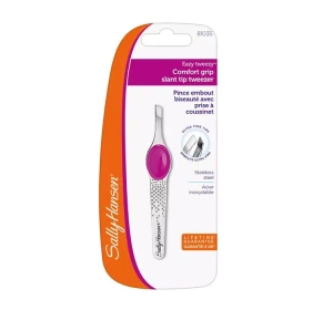 SALLY HANSEN COMFORT GRIP SLANT TIP TWEEZERS 