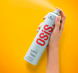 SCHWARZKOPF OSIS+ ELASTIC MEDIUM HOLD HAIRSPRAY 300ML