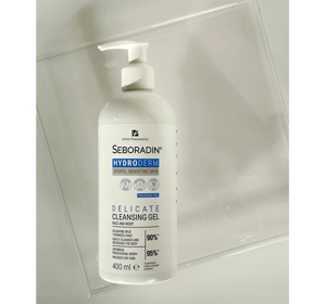 SEBORADIN HYDRODERM DELICATE CLEANSING GEL BODY AND FACE ATOPIC AND SENSITIVE SKIN 400ML