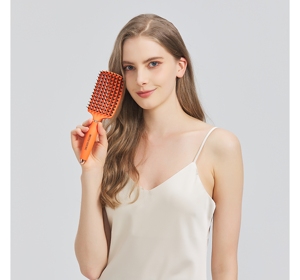 SISTER YOUNG OVIA BV HAIR BRUSH APRICOT