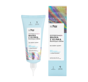 SO!FLOW PURIFYING MASK WITH CLAY REDUCING SEBUM FOR THE SCALP100ML