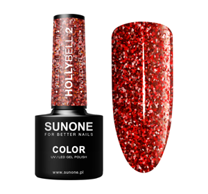 SUNONE COLOUR UV/LED GEL POLISH HOLLYBELL 2 5G