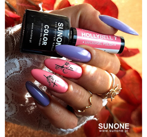 SUNONE COLOUR UV/LED GEL POLISH HOLLYBELL 7 5G