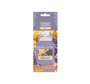 YANKEE CANDLE CAR JAR AIR FRESHENER LEMON LAVENDER