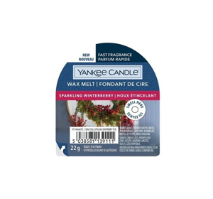 Yankee Candle wax melt Sparkling Winterberry 22g