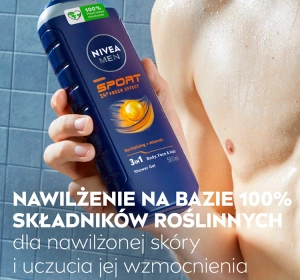 NIVEA MEN Sport 3-in-1 Shower Gel 500ml