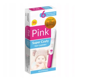 Hydrex HCG Pink Super Sensitive Midstream Pregnancy Test 1 Test