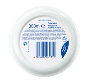 NIVEA Soft Intensely Moisturising Face, Body, and Hand Cream, 300 ml