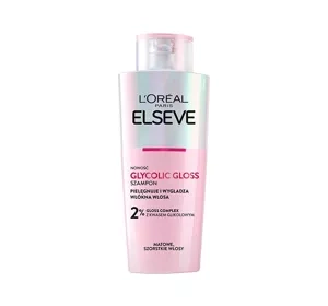 LOREAL ELSEVE GLYCOLIC GLOSS SHAMPOO FOR DULL AND POROUS HAIR 200ML