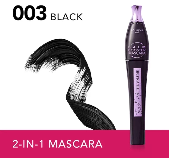Bourjois Twist Up The Volume Balm Booster Mascara 003 Black 8ml