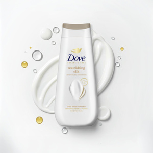 DOVE NOURISHING SILK SHOWER GEL 400ML