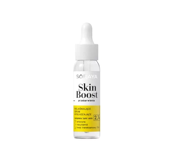 SORAYA SKIN BOOST BRIGHTENING AND SMOOTHING SERUM 30ML