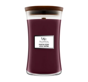 WoodWick Jar Candle, Phantom Cherry Scented Candle, 610 g 