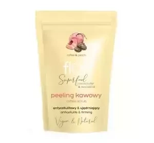 FLUFF ANTICELLULITE AND FIRMING COFFEE SCRUB COFFEE PEACH 100G