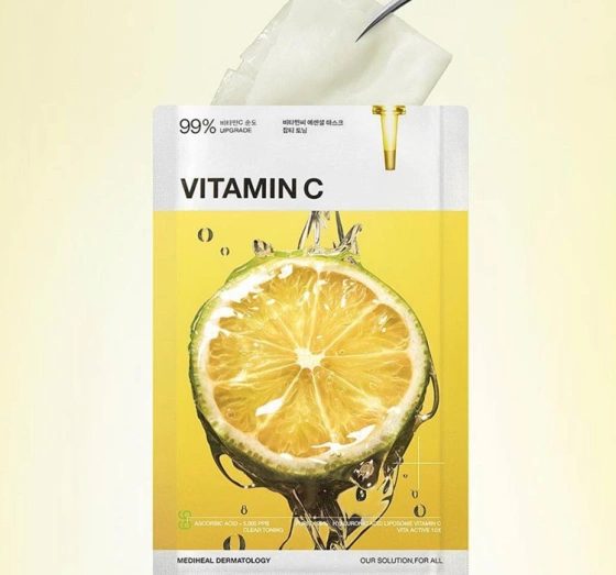 Click on photo to zoom it Mediheal Vitamin C Brightening and Moisturising Sheet Mask 24ml