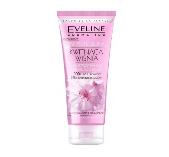 EVELINE SPA PROFESSIONAL LUXURY REGENERATING AND SOOTHING BODY LOTION CHERRY BLOSSOM 200ML
