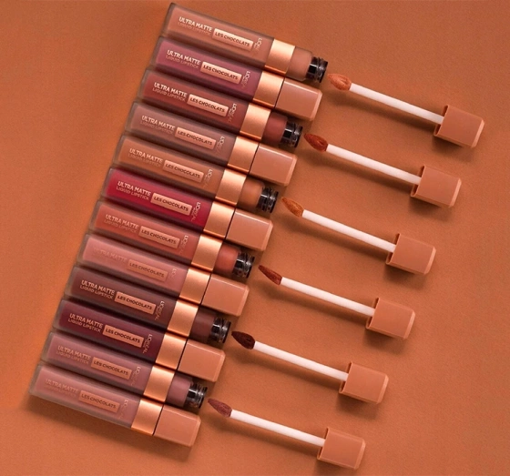 LOREAL LES CHOCOLATS MATT LIQUID LIPSTICK 852 BOX OF CHOCOLATES 7.6ML
