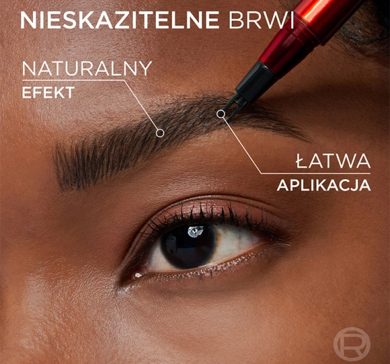 Click on photo to zoom it L'Oréal Paris Faux Brow Dual-Ended Eyebrow Marker Dark Brunette 1ml