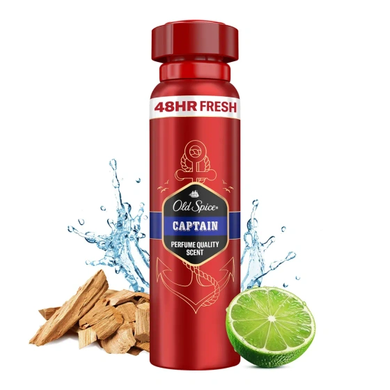 OLD SPICE CAPTAIN DEODORANT SPRAY 150ML