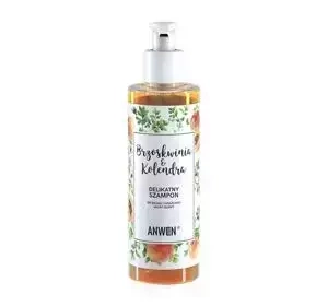 ANWEN PEACH CORIANDER GENTLE SHAMPOO FOR DRY AND SENSITIVE SCALP 200ML
