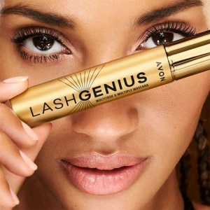 AVON 5 IN ONE LASH GENIUS MASCARA BROWN BLACK 10ML