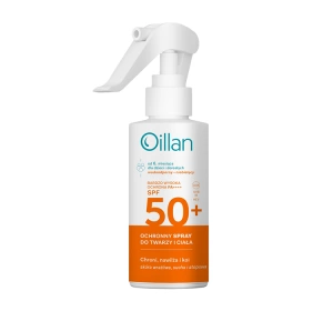 Oillan Sun Protective Face and Body Spray SPF50+ 125ml