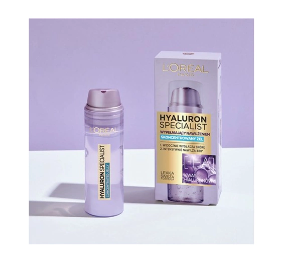 LOREAL HYALURON SPECIALIST REPLUMPING AND MOISTURIZING CONCENTRATED GEL 50ML