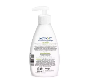 LACTACYD FRESH REFRESHING INTIMATE HYGIENE GEL WITH A PUMP 200ML
